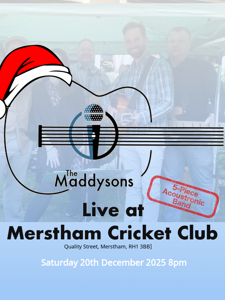 The Maddysons return to Merstham Cricket Club