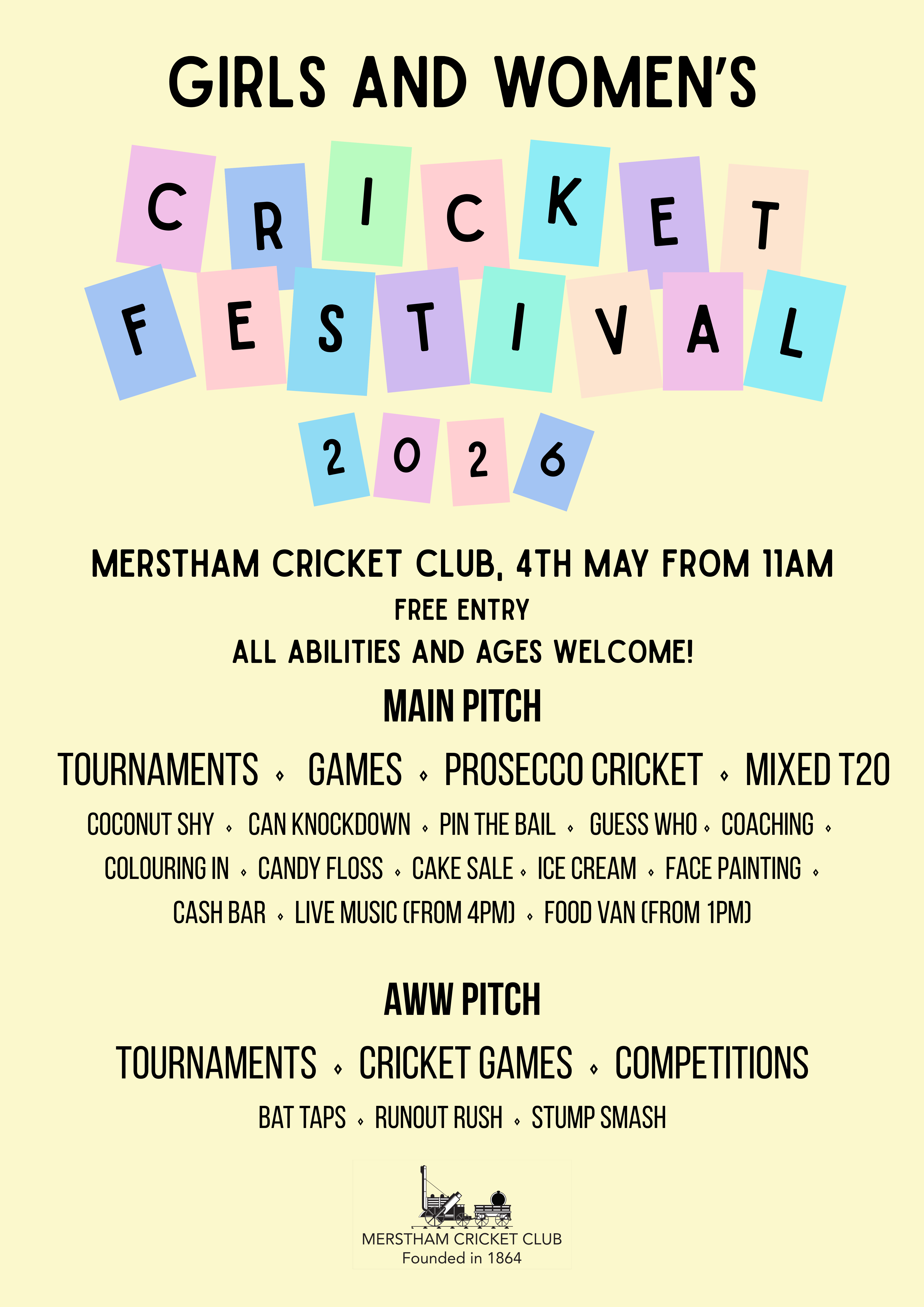 Women & Girls' Cricket Festival