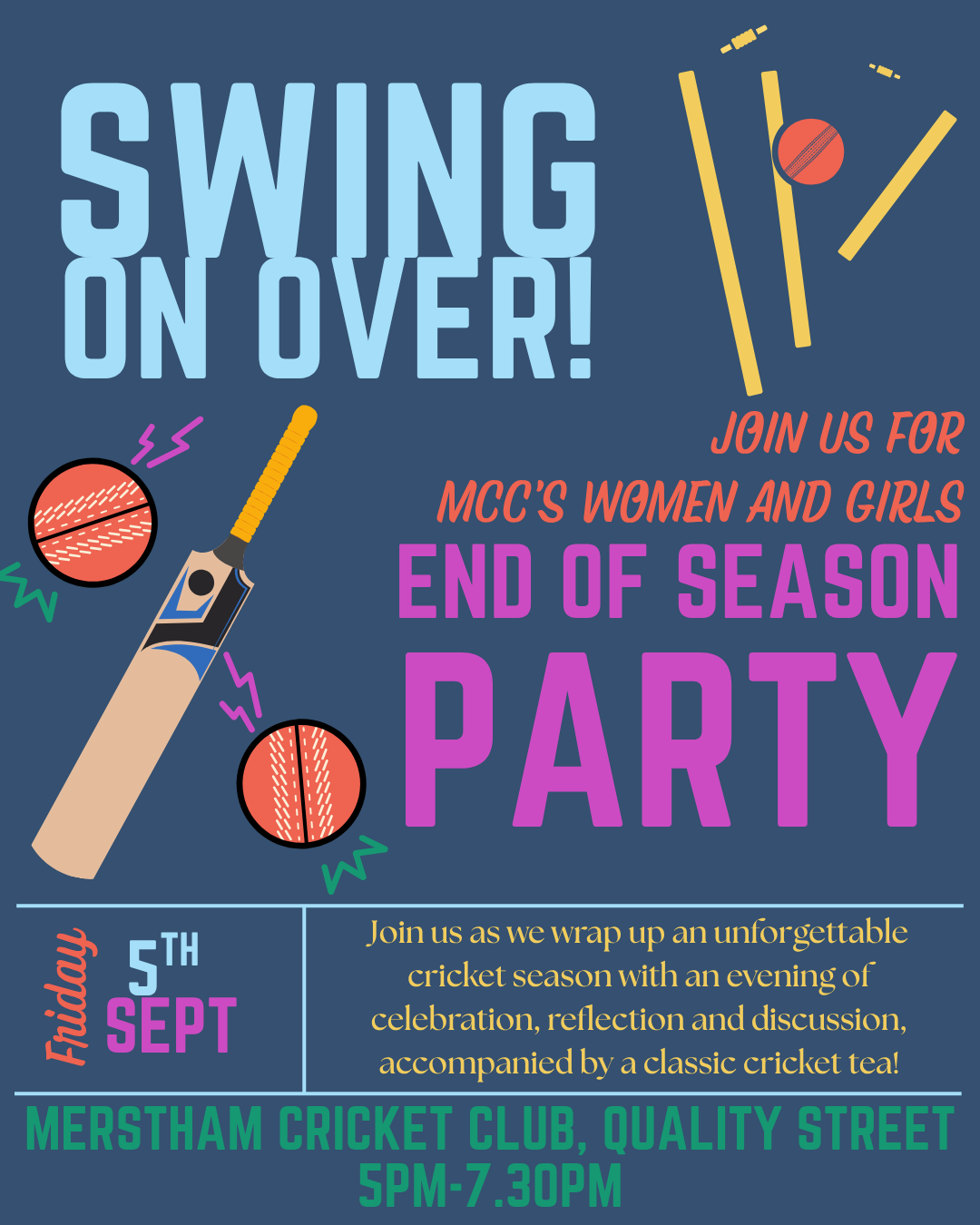 Girls and Women's End of Season Celebration and Forum